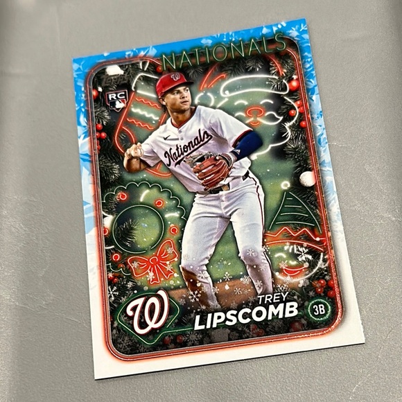 Topps Nationals Baseball Card - Picture 1 of 1